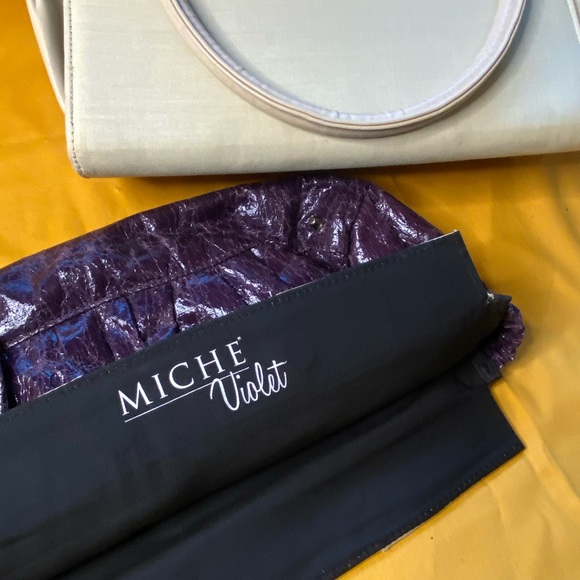 Miche classic shell “Violet”. Shell only! Purple and cream. - Picture 3 of 3